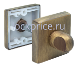 Завертка сантехническая Morelli Luxury LUX-WC-SQ CAFFE Цвет - Кофе